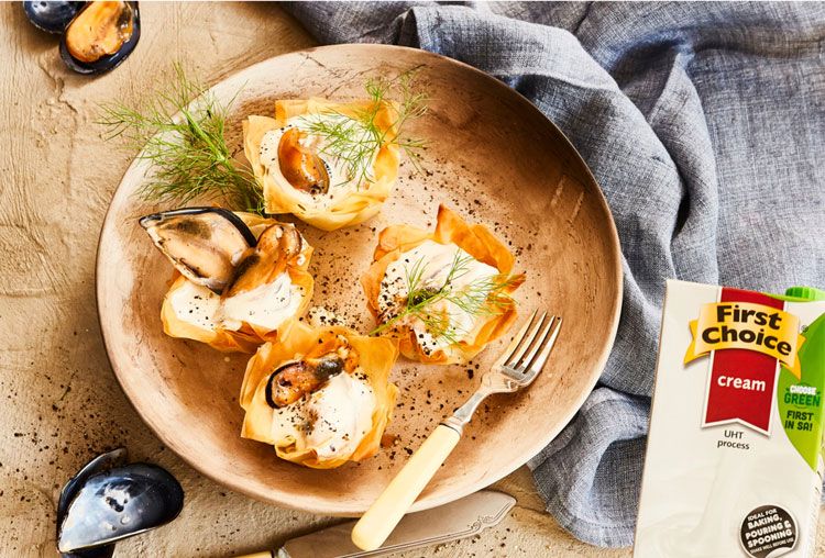 Creamy Mussels