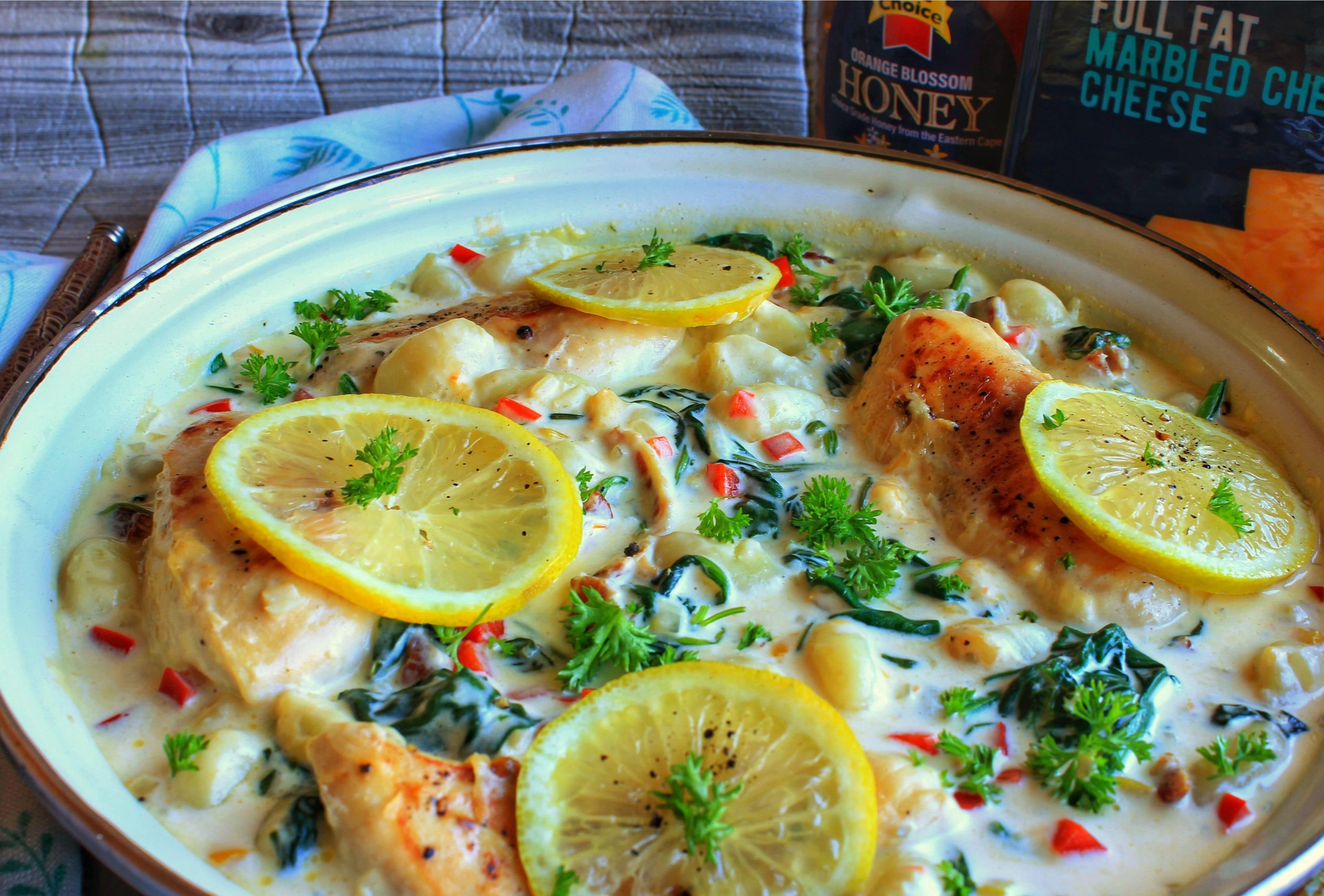Lemon Creamy Gnocchi