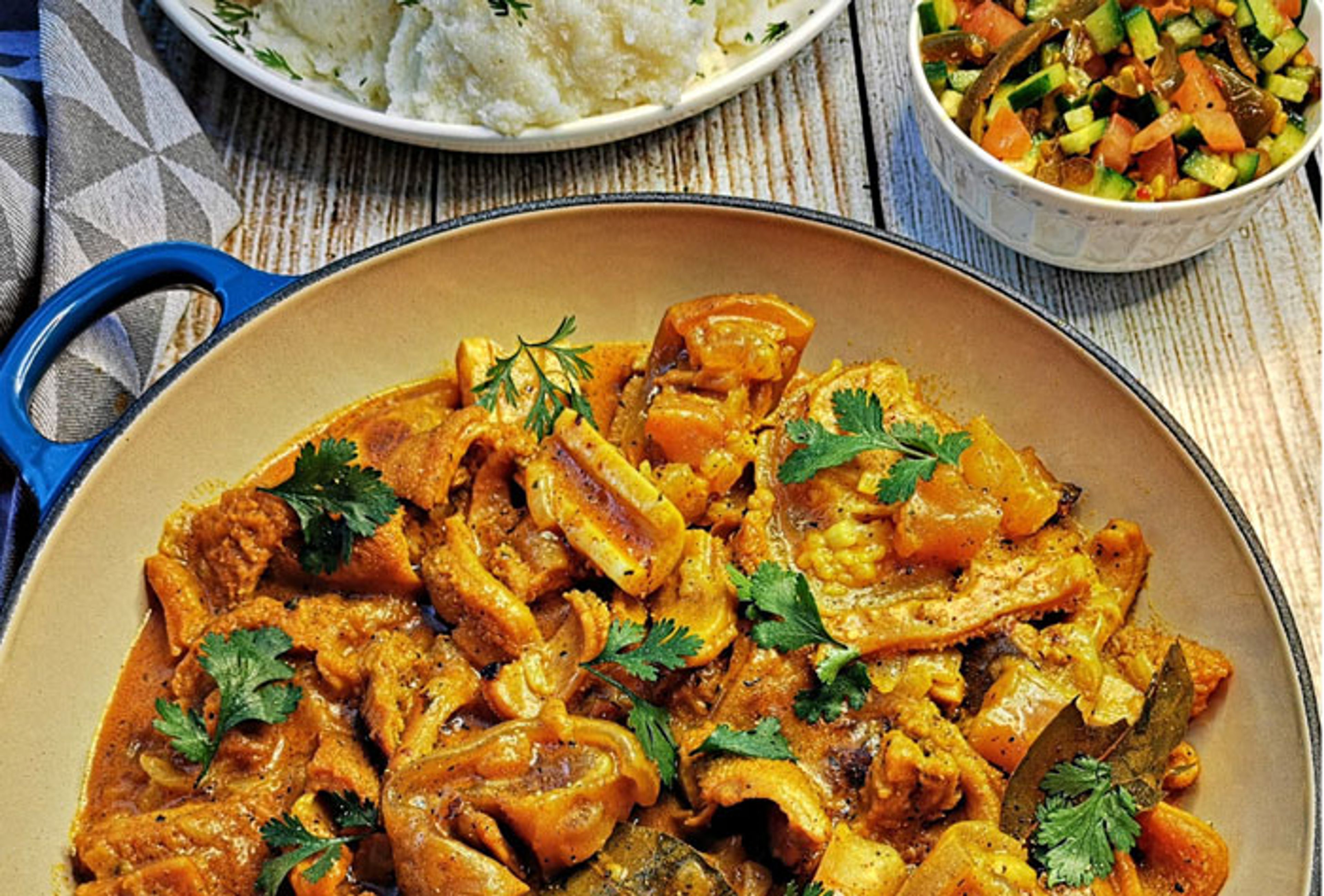 Amasi Curried Tripe