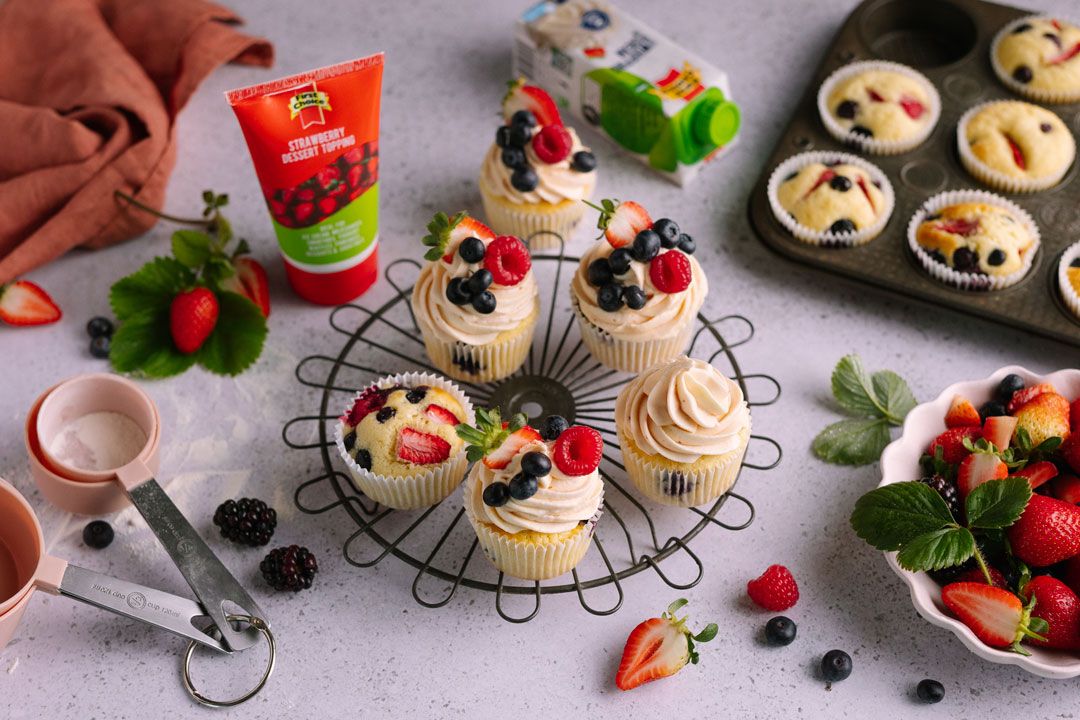 Very Berry Cupcakes