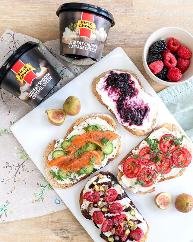 Cottage Cheese Toastie Snacks