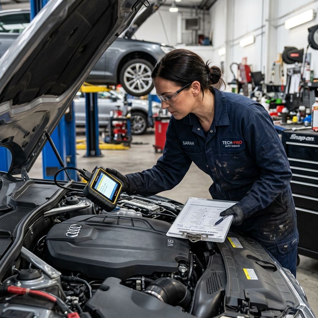 Peritaje técnico con escáner OBD2