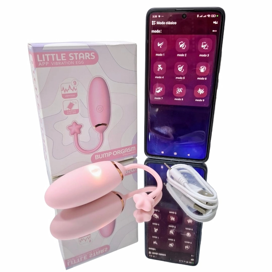 HUEVO VIBRADOR LITTLE STARS APP