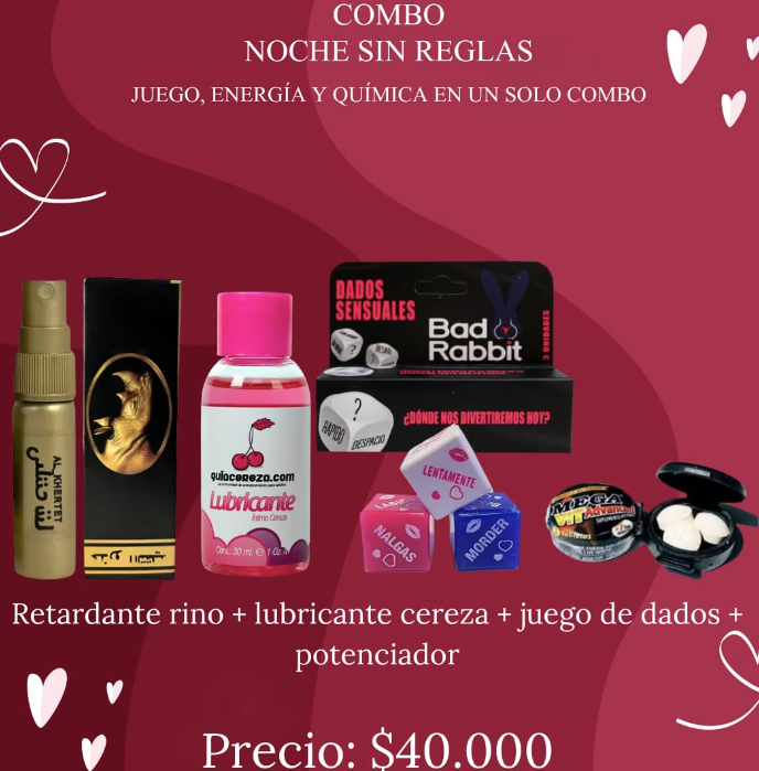 Combo noche sin reglas