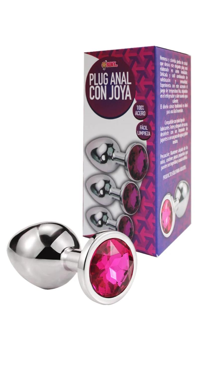  PLUG ANAL CON JOYA TALLA L