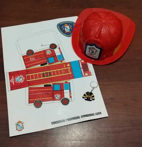 Visita ao Parque de bombeiros de Barreiros