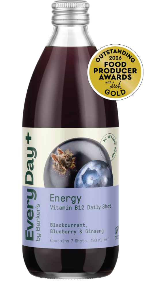 Blackcurrant, Blueberry & Ginseng Energy Daily Shot 490ml