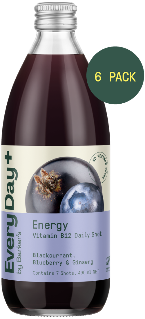 Blackcurrant, Blueberry & Ginseng Energy Daily Shot Multipack