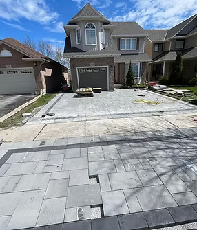 Markham Backyard Patio & Steps — photo 1