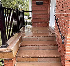 Vaughan Flagstone Walkway — completed build