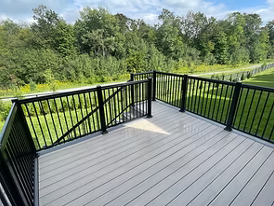 Pickering Elevated Deck — completed build