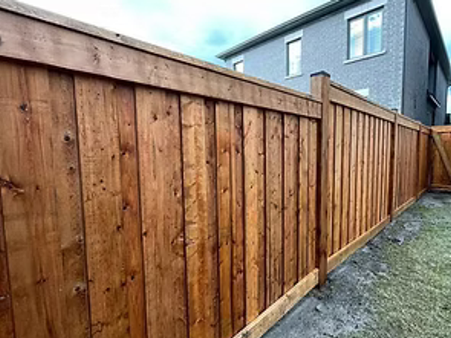 Ajax Full Property Fence — completed build