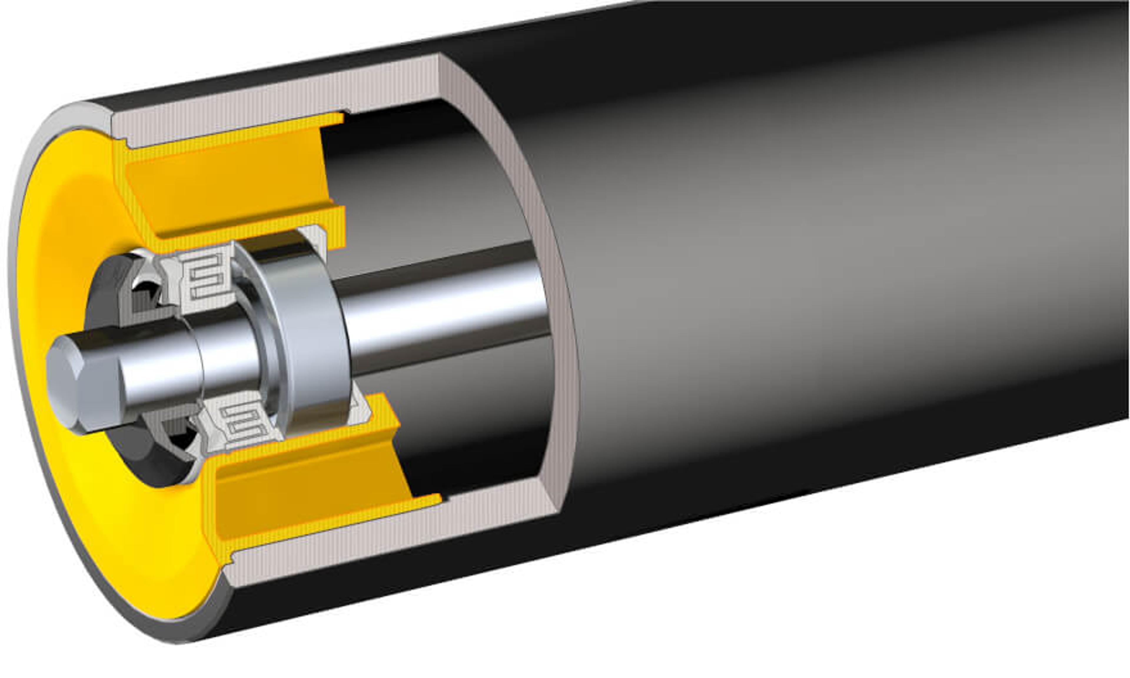 A cutaway view of the TOB roller