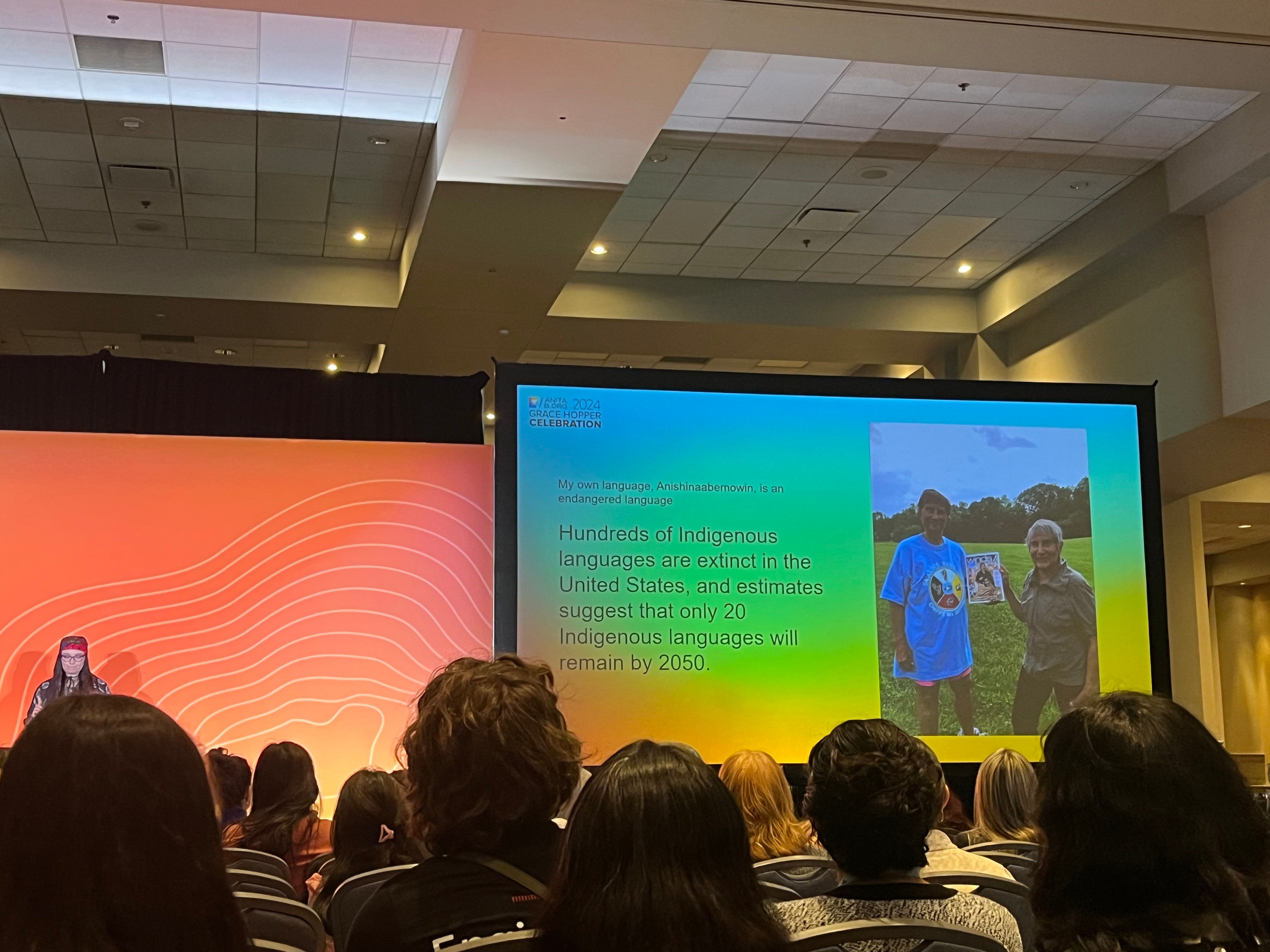 Danielle Boyer's Indigenous youth talk
