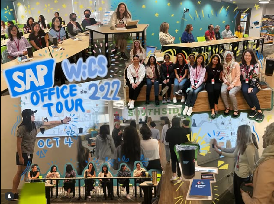 WiCS at SAP office tour!