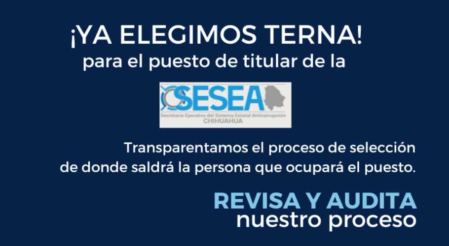 Convocatoria para ocupar la titularidad de la Secretaría Técnica de la SESEA 2024