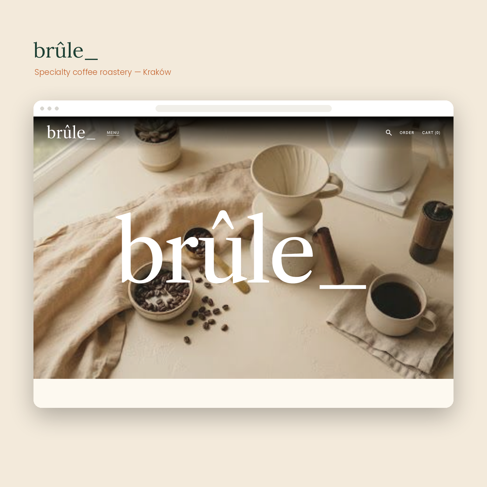 Brule - Webdesign — 1