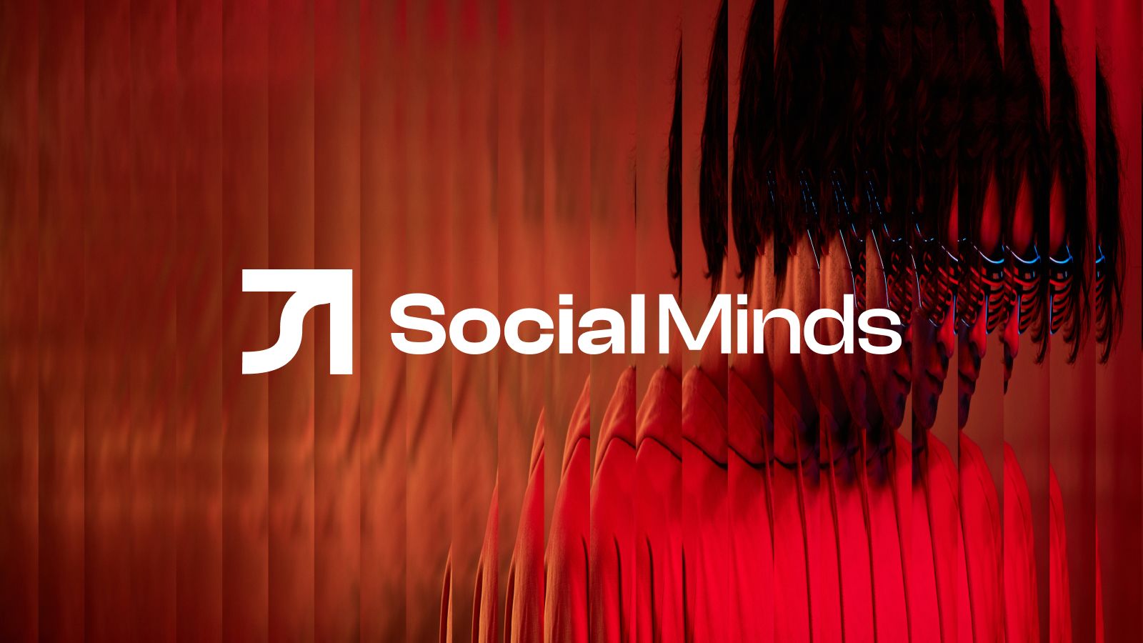 System graficzny i kreacje social media dla agencji SocialMinds
