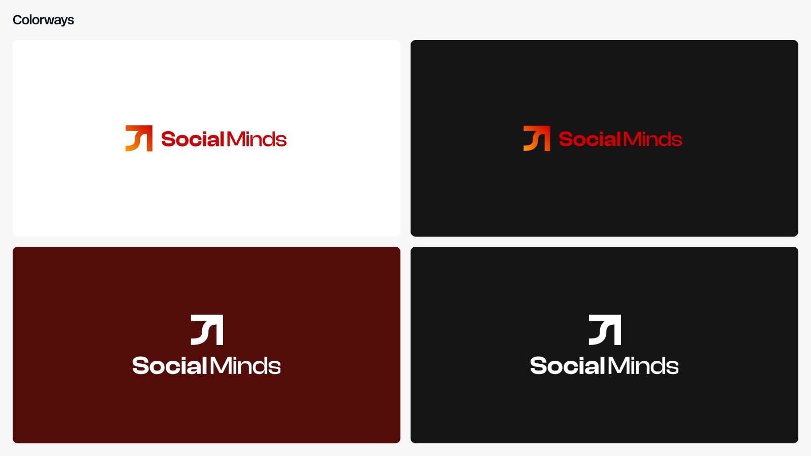 Materiały promocyjne i szablony komunikacji wizualnej SocialMinds #1