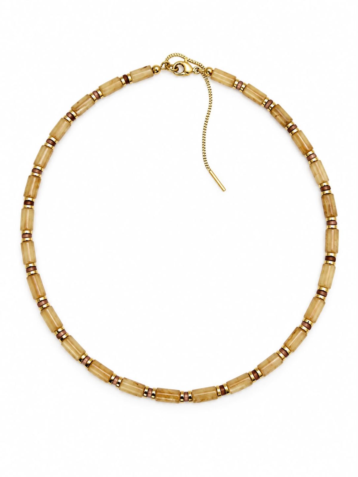 Collar Canutillos Miyuki Rosa