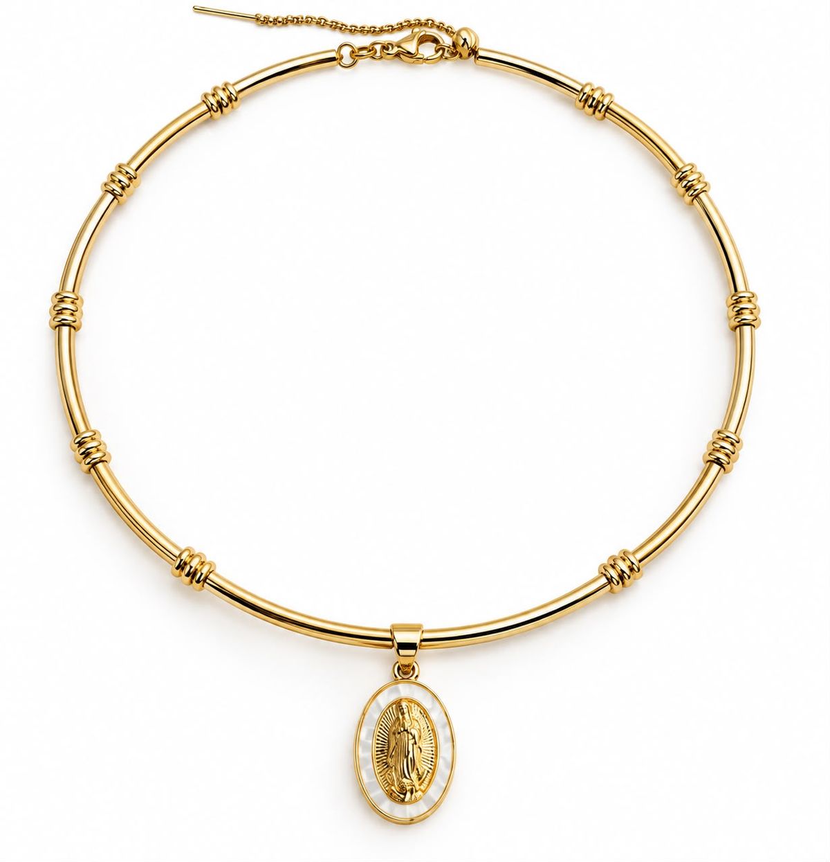 Collar Virgen Guadalupe