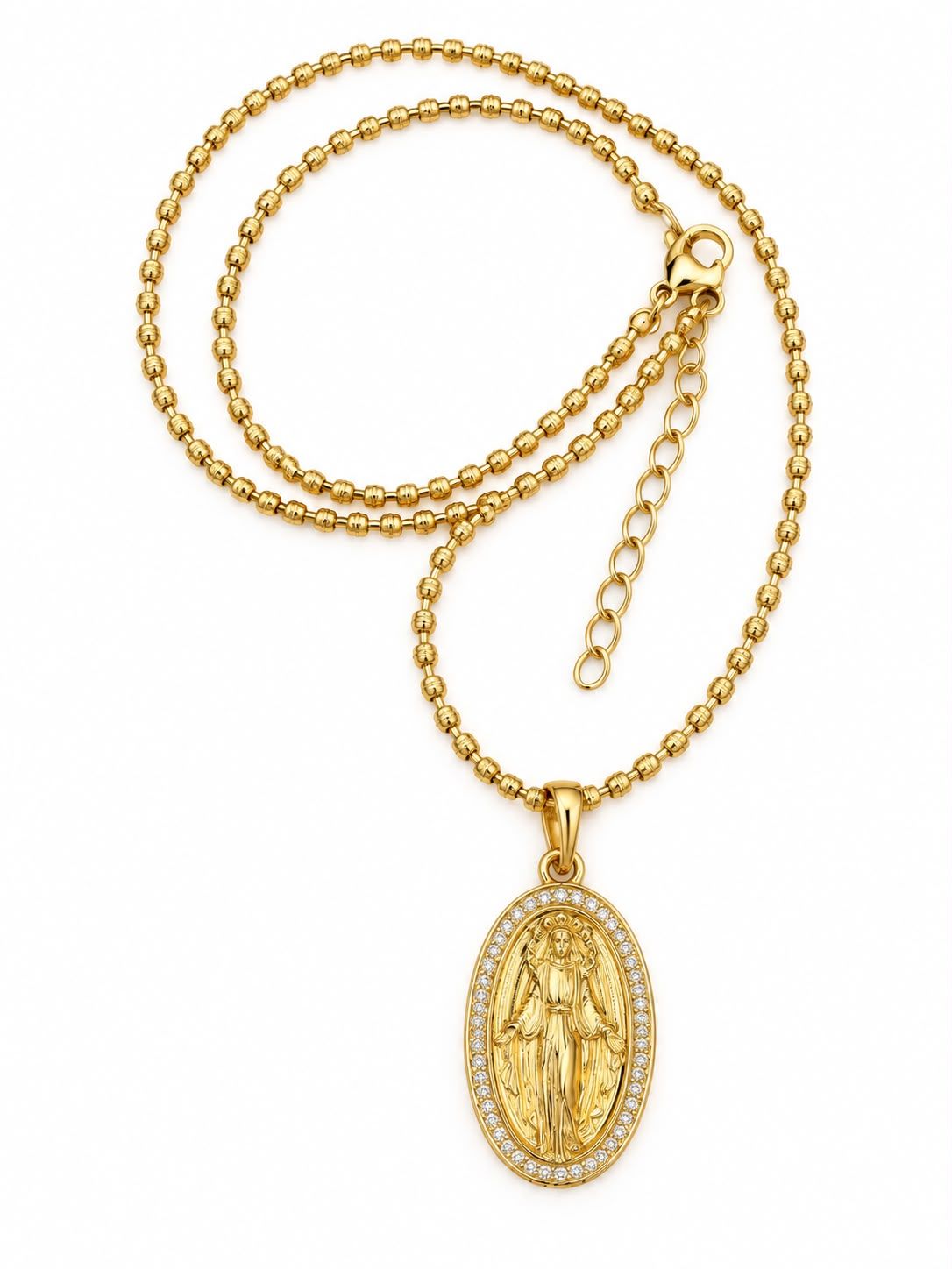Collar Medalla Virgen