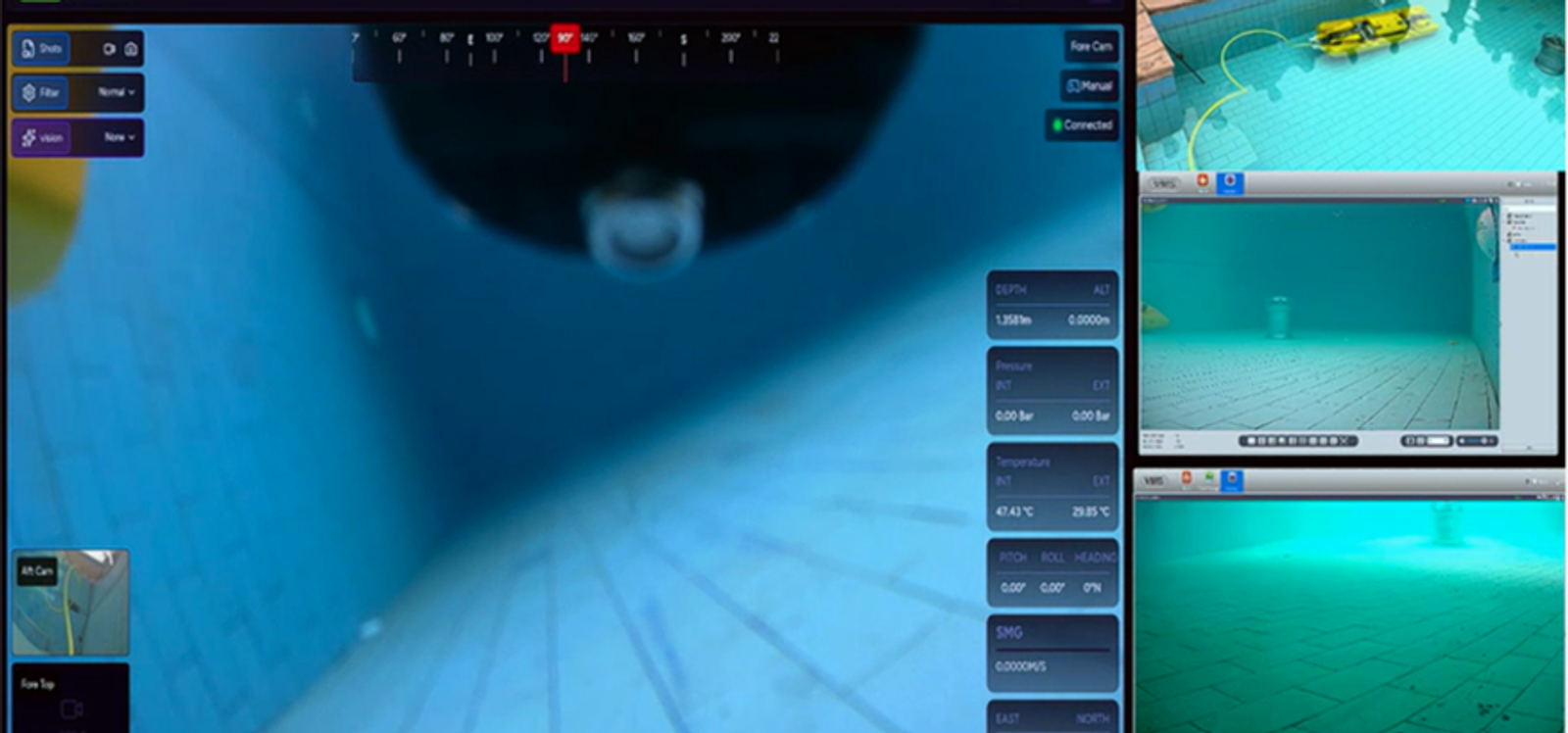 ATR MP robot camera functionality testing