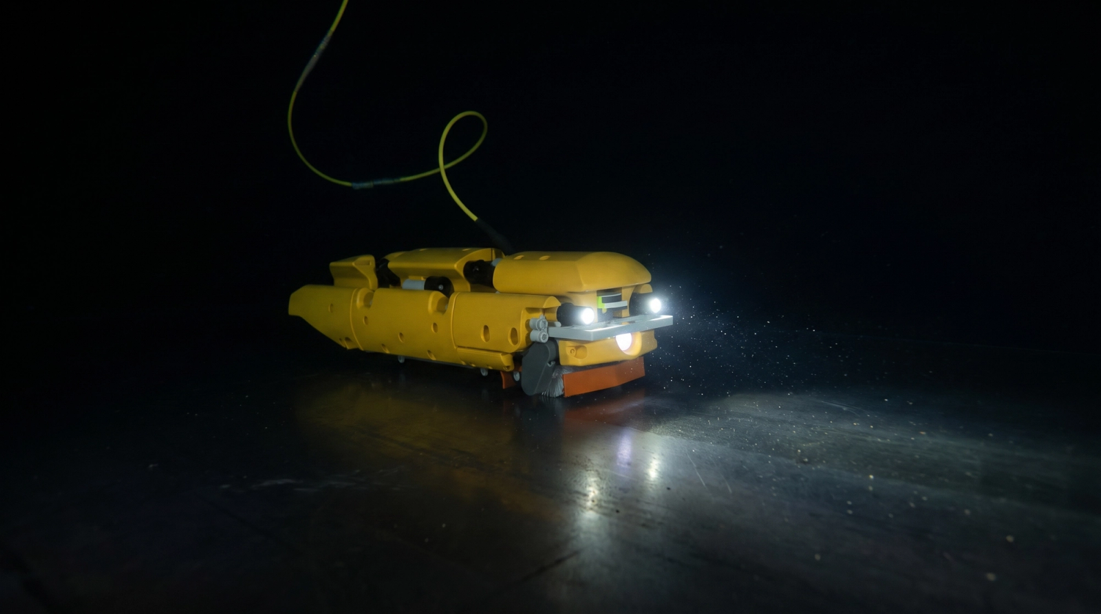 Multi-purpose HazLoc robot fitted with inspection tooling