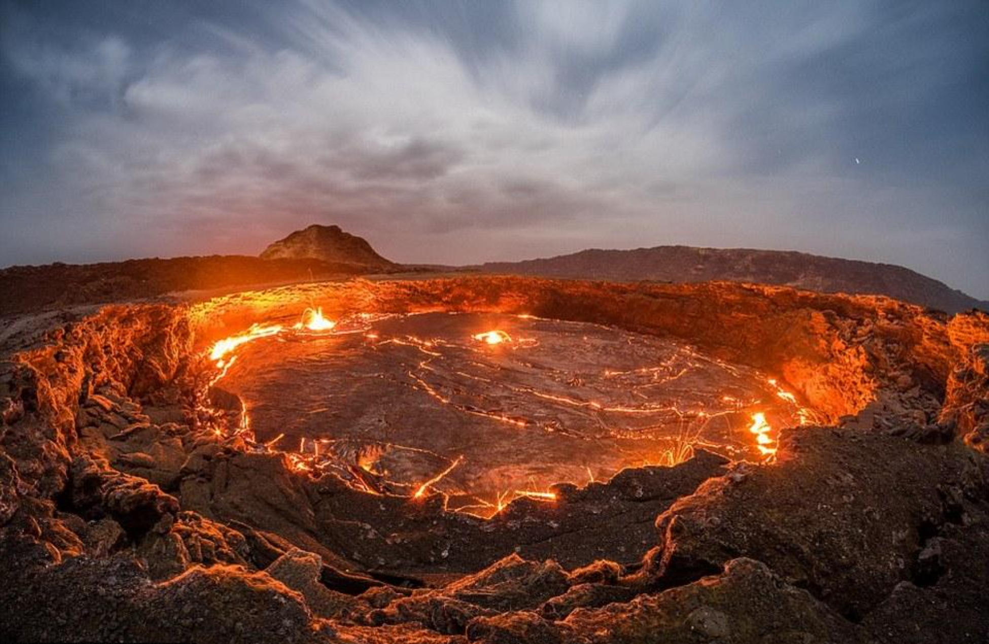 Drive Danakil to Erta Ale Volcano Trek
