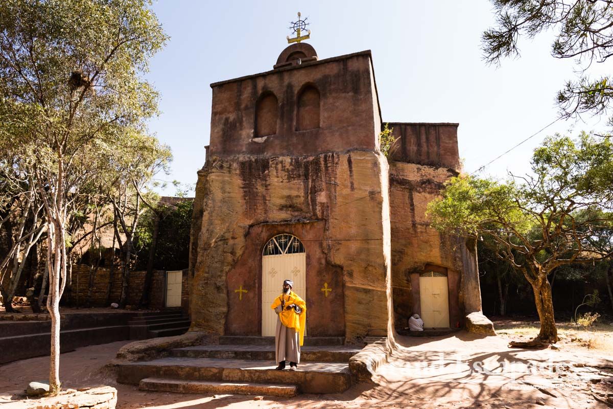 Drive Hawzen to Debre Tsion Abune Abreham Monastery