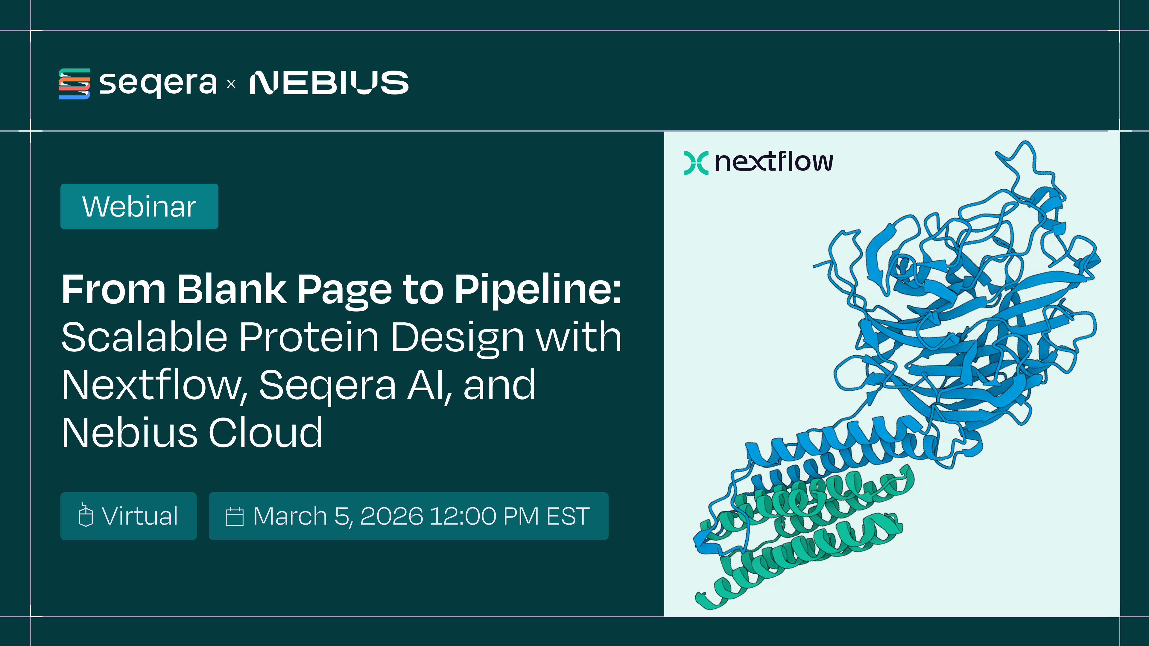 From Blank Page to Pipeline: Scalable Protein Design with Nextflow, Seqera AI, and Nebius Cloud
