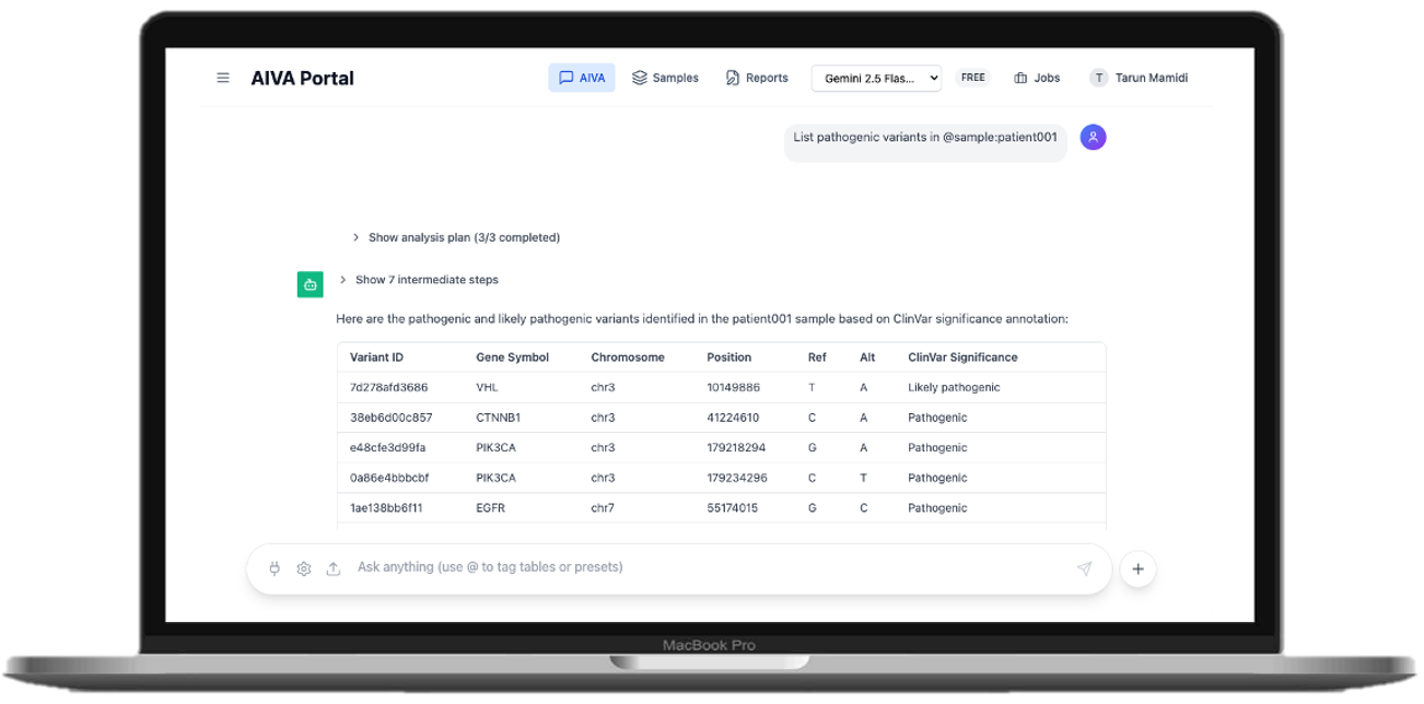 AIVA (AI-powered Variant Analysis)