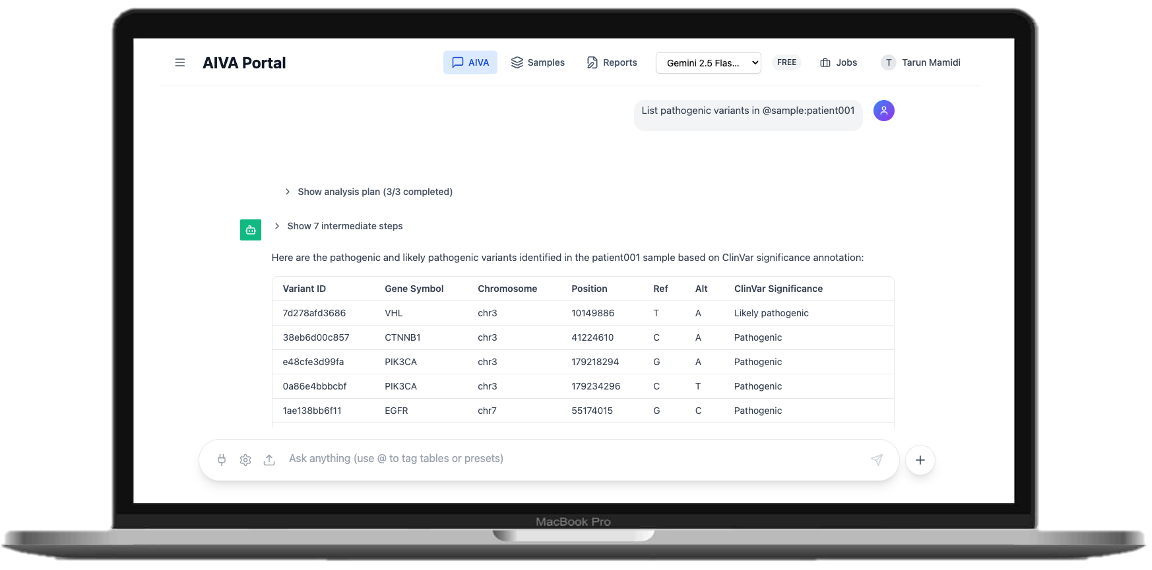 AIVA (AI-powered Variant Analysis)