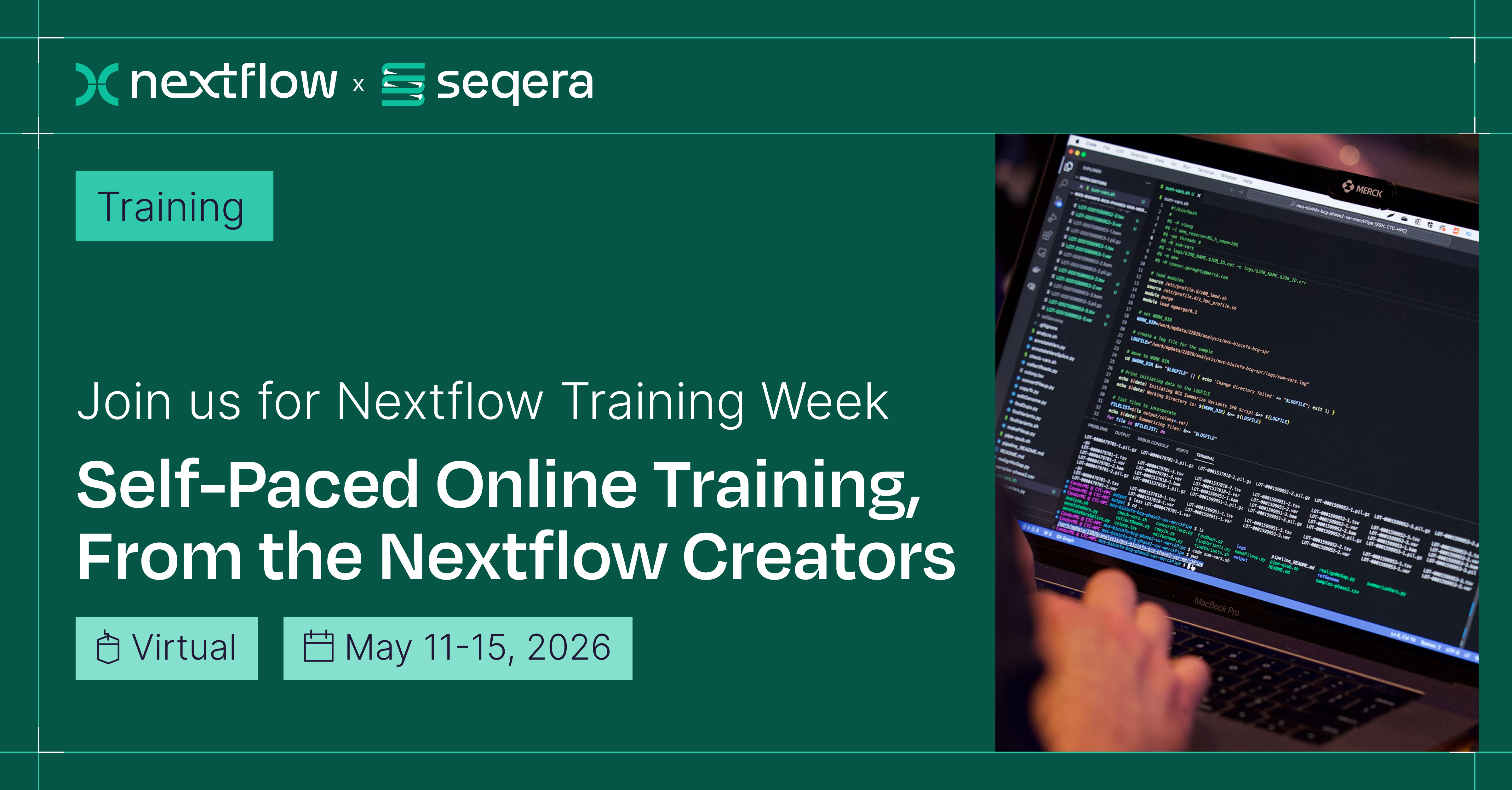 Nextflow Training Week: Self-Paced Online Training from the Nextflow Creators