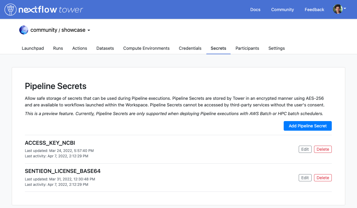 Tower Pipeline Secrets