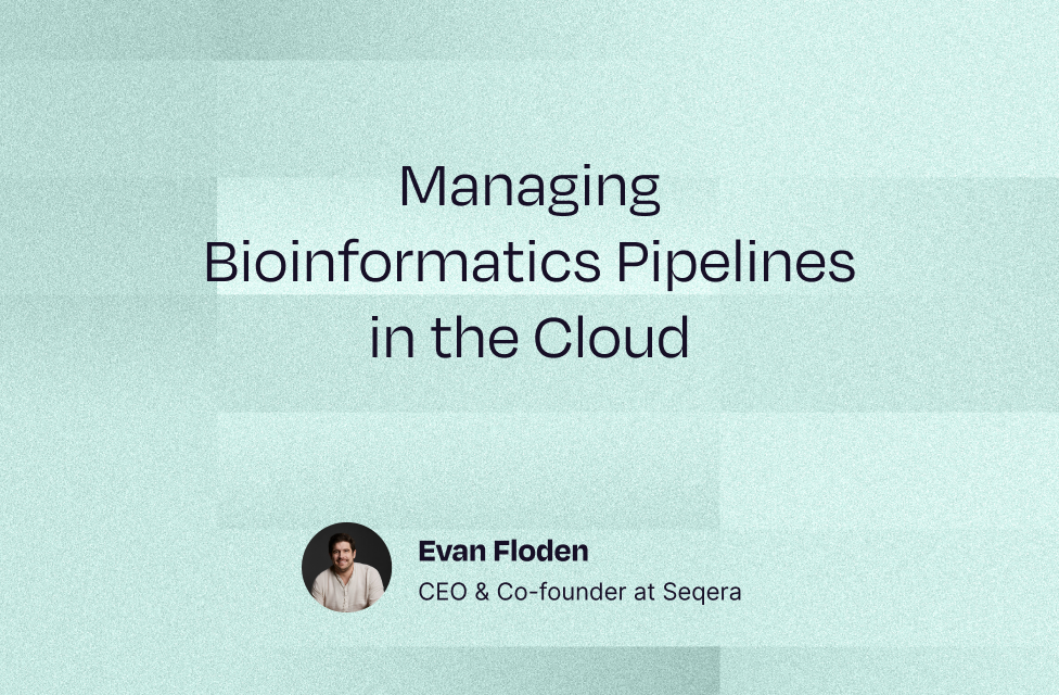 Managing Bioinformatics Pipelines in the Cloud