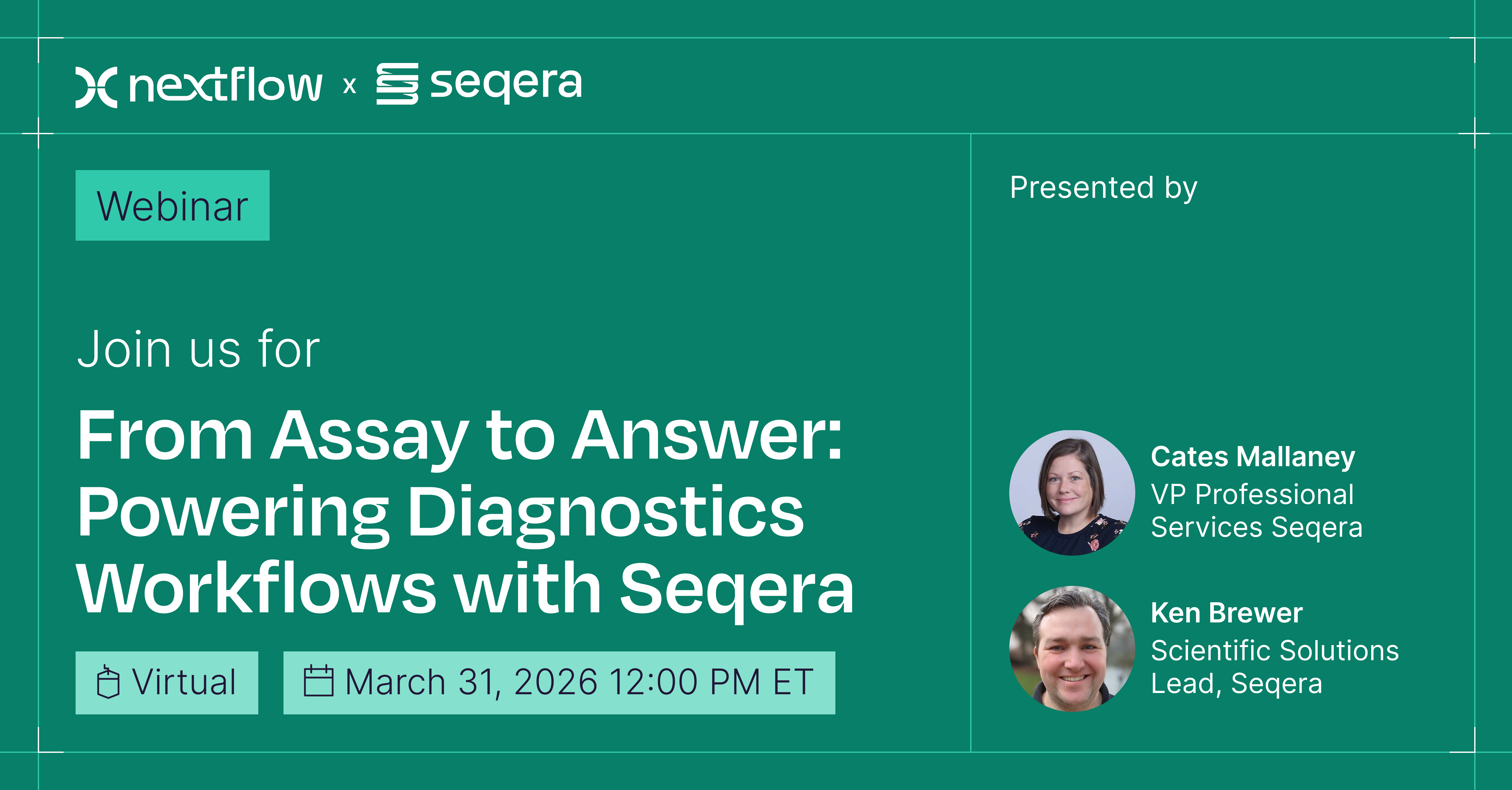 From Assay to Answer: Powering Diagnostics Workflows with Seqera
