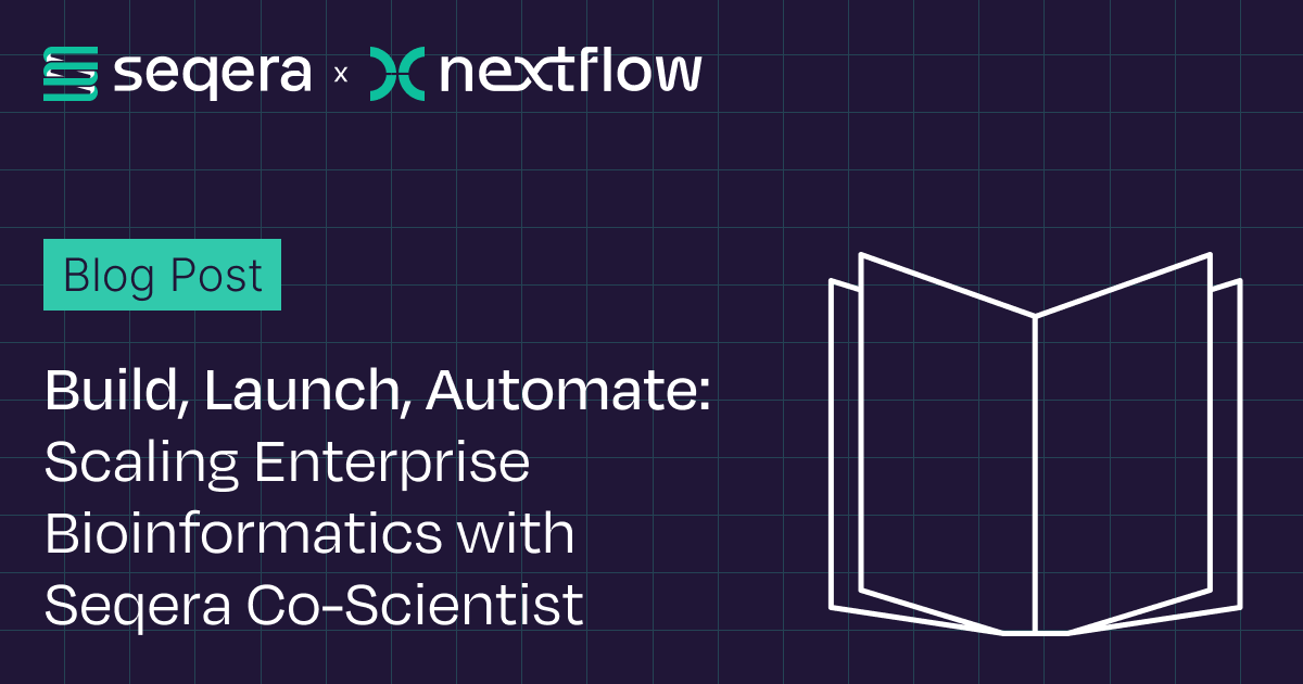 Build, Launch, Automate: Scaling Enterprise Bioinformatics with Seqera Co-Scientist