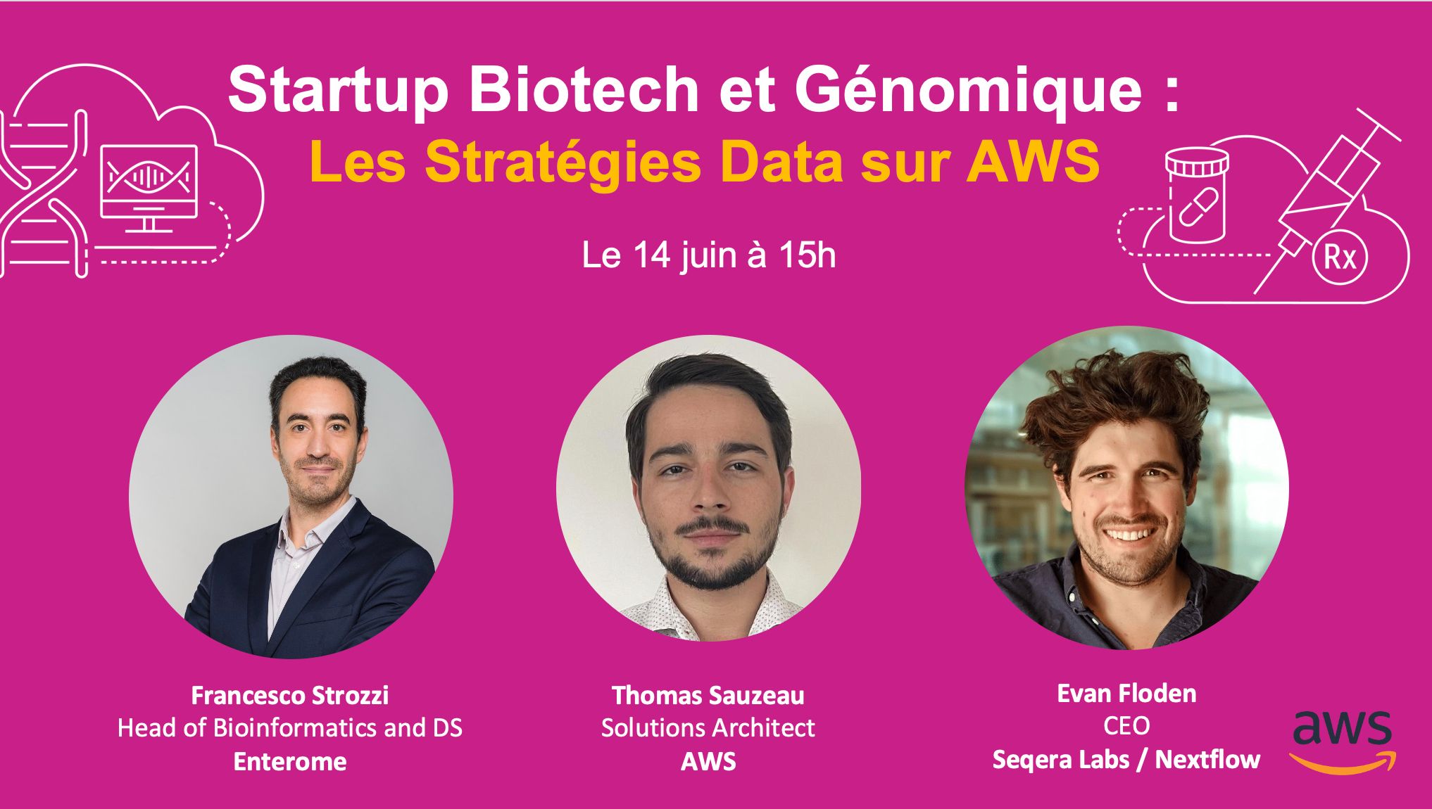 Genomics and Biotech Startups: accelerate your discoveries by unlocking the potential of your data on AWS