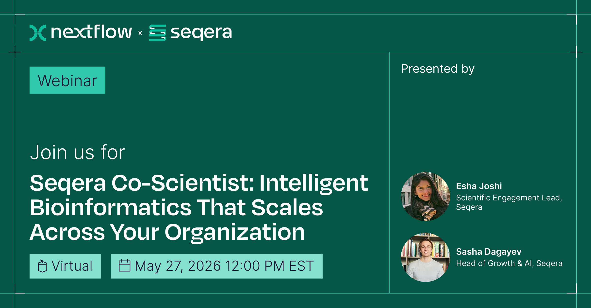 Seqera Co-Scientist: Intelligent Bioinformatics That Scales Across Your Organization