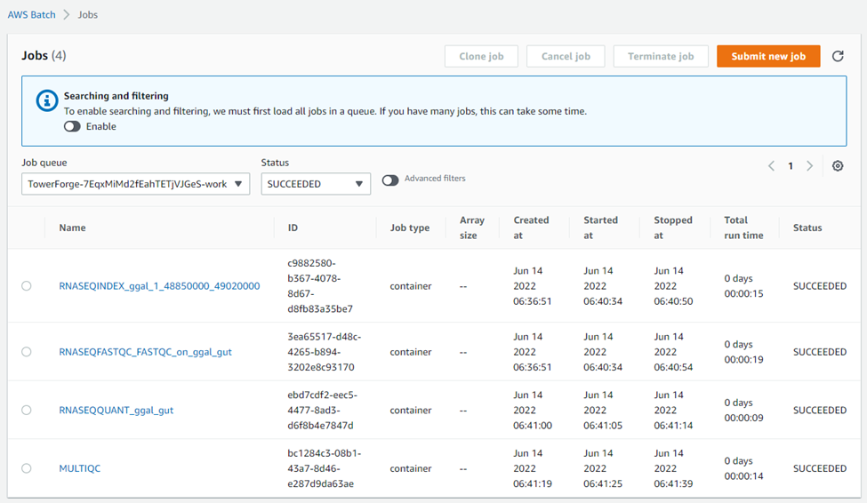 How Tower Works with AWS Batch