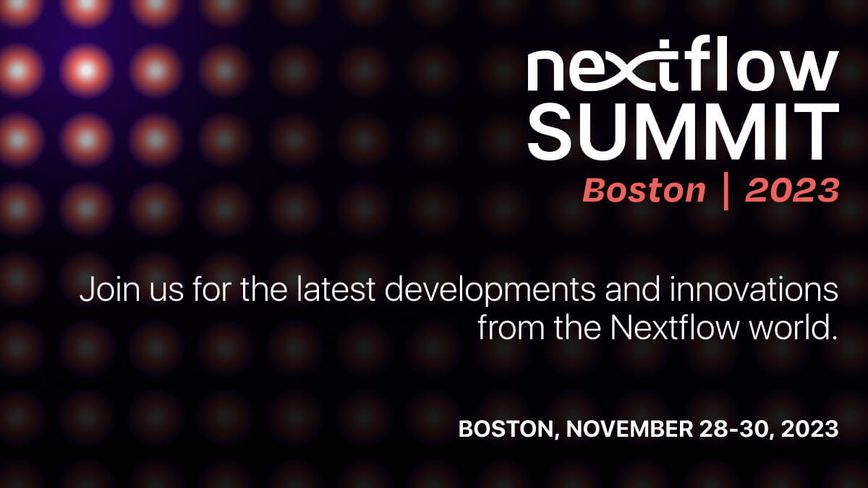 Nextflow SUMMIT 2023, Boston