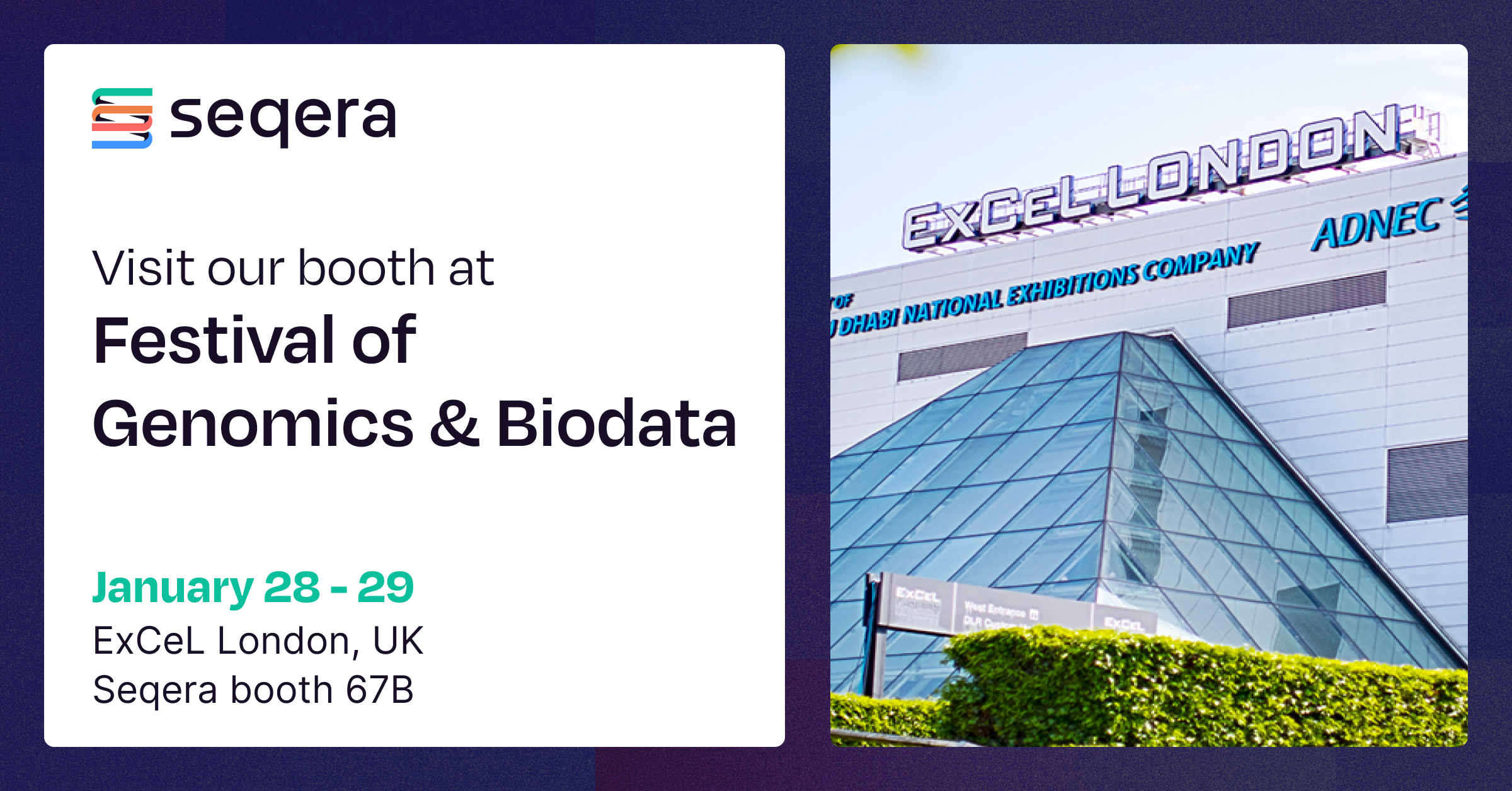 Festival of Genomics & Biodata, UK 2026