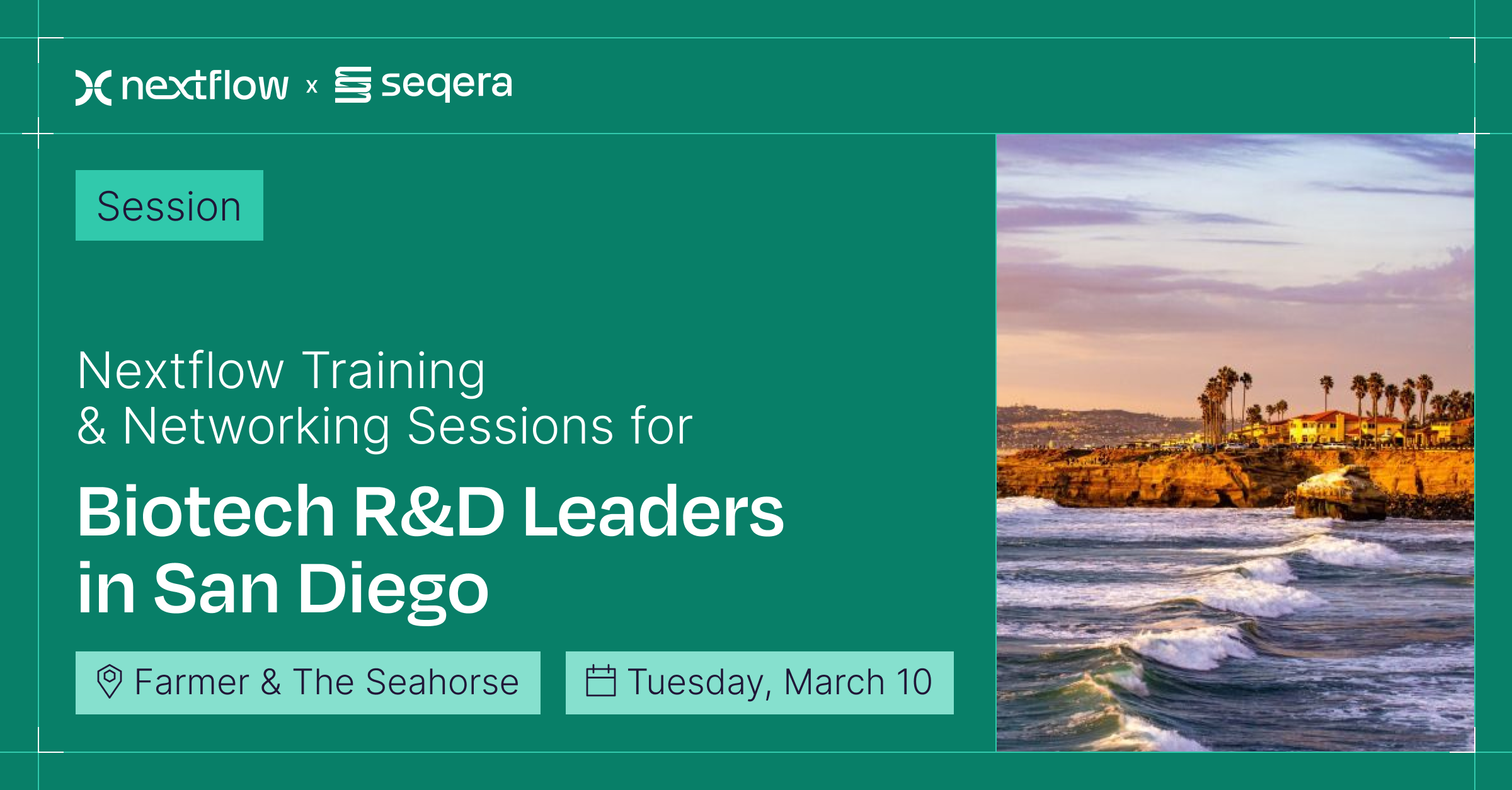 Seqera Sessions San Diego 2026