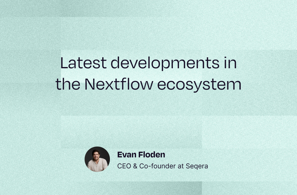 Latest developments in the Nextflow ecosystem - Reproducible omics pipeline