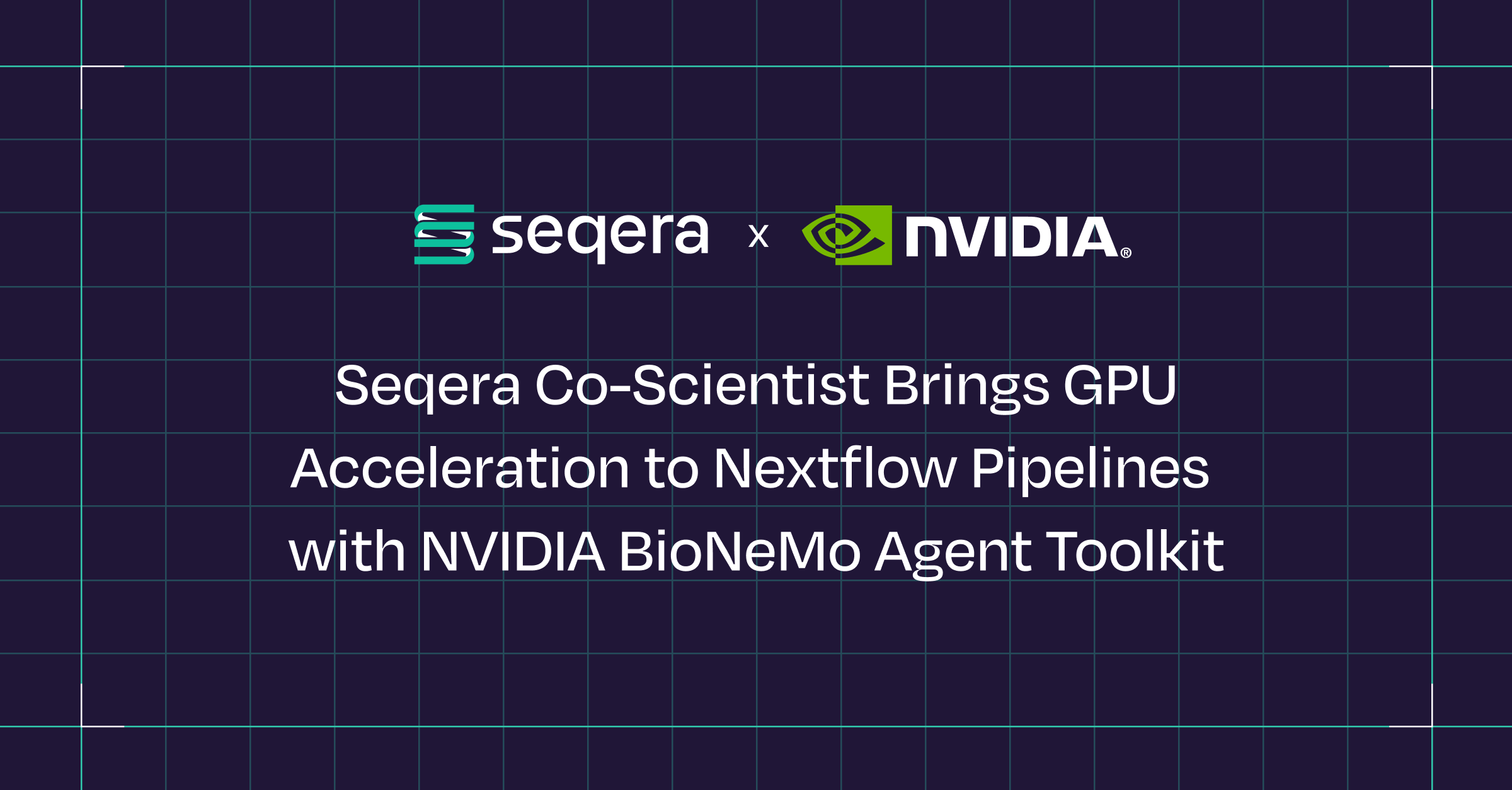 Seqera Co-Scientist Brings GPU Acceleration to Nextflow Pipelines with NVIDIA BioNeMo Agent Toolkit