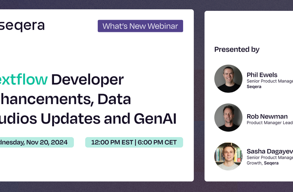 What’s New Webinar: Nextflow Developer Enhancements, Data Studios Updates and GenAI