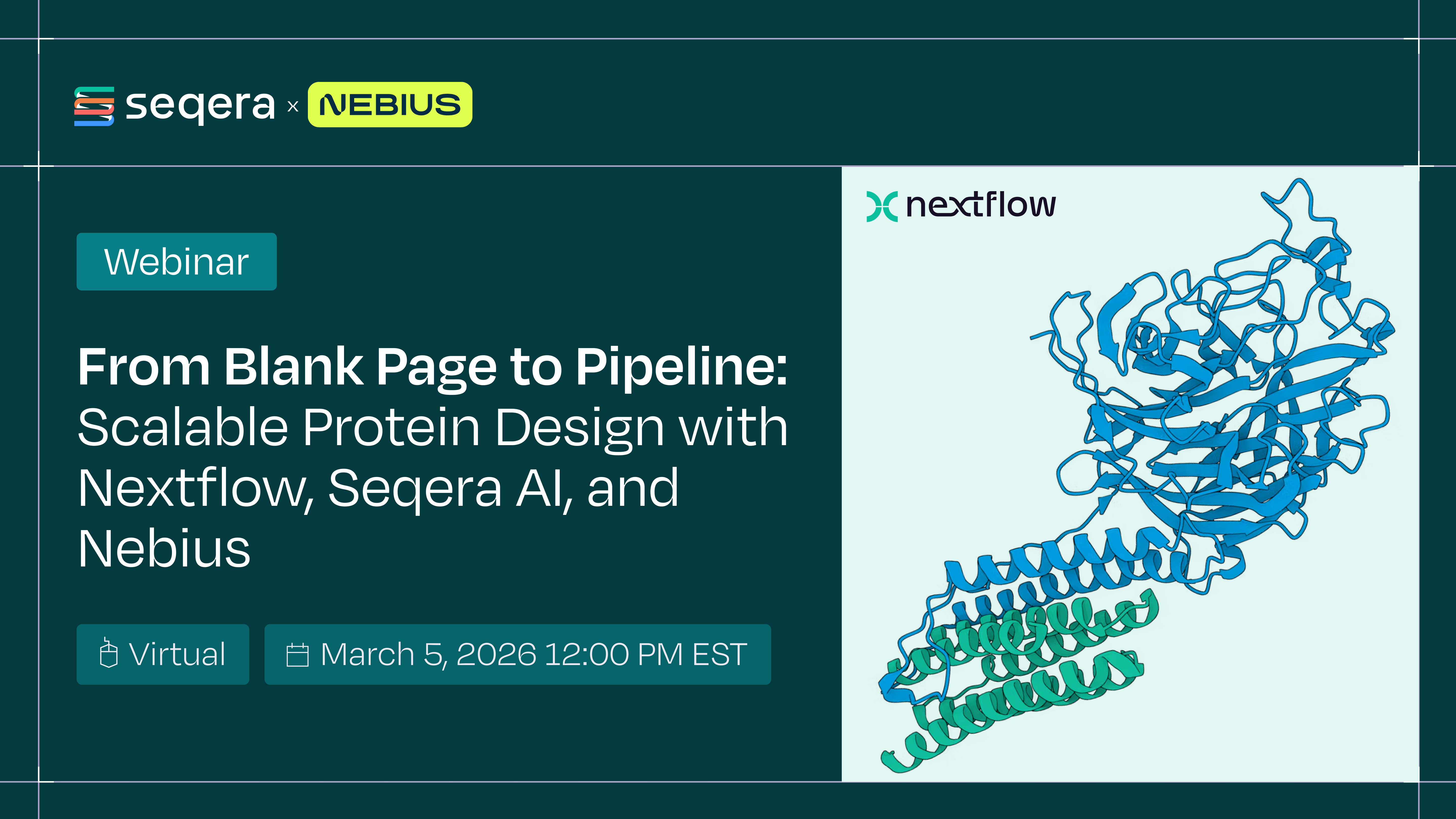 From Blank Page to Pipeline: Scalable Protein Design with Nextflow, Seqera AI, and Nebius