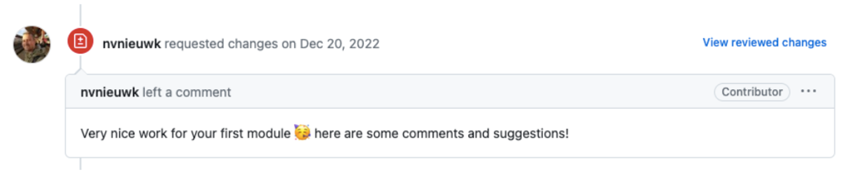 Review comment in GitHub