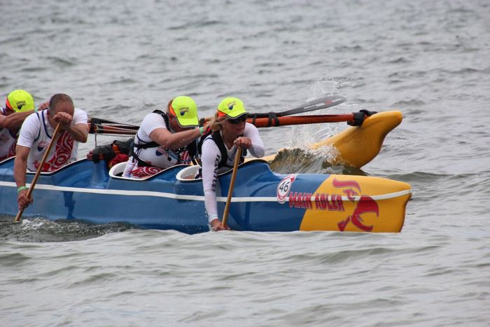 Outrigger Regatta auf der Ostsee